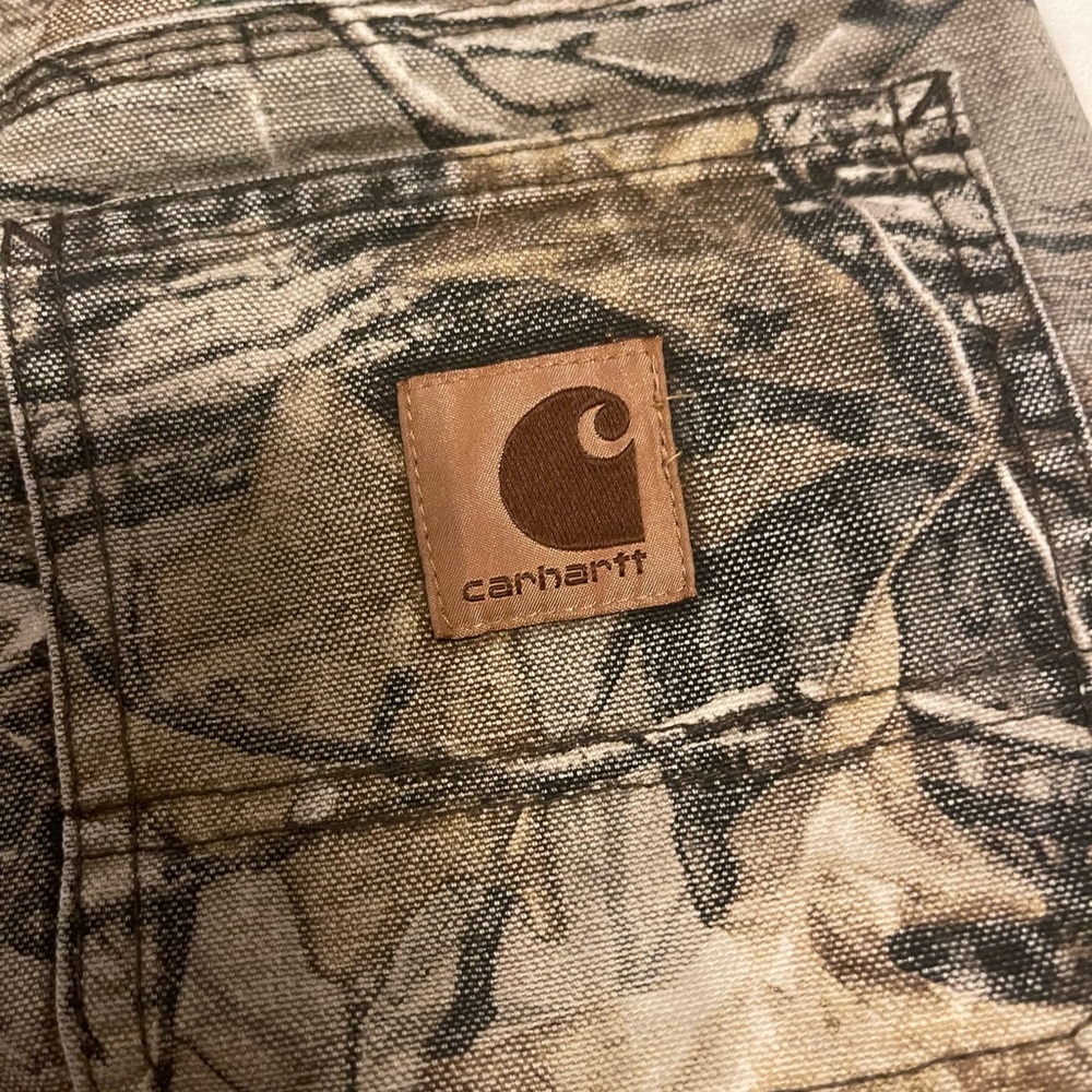 Boys carhartt camo jeans